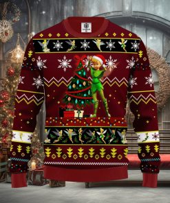 Tinker Bell Red Funny Ideas Ugly Christmas Sweater Gift Thanksgiving