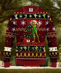 Tinker Bell Red Funny Ideas Ugly Christmas Sweater Gift Thanksgiving