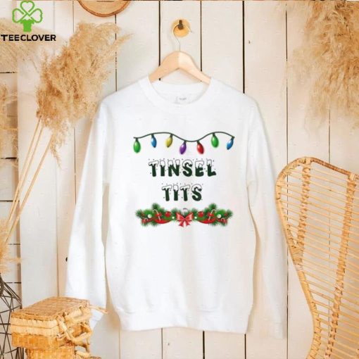 Tinsel Tits And Jingle Balls Matching Christmas Couple Shirt