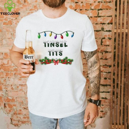 Tinsel Tits And Jingle Balls Matching Christmas Couple Shirt