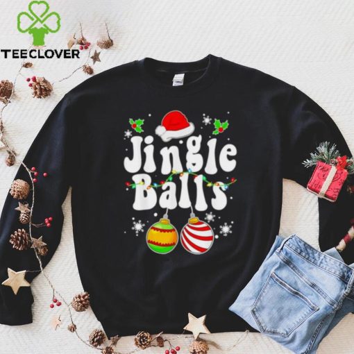 Tinsel Tits And Jingle Balls Matching Christmas Couple Shirt