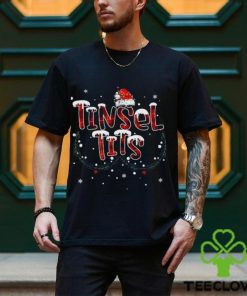 Tinsel tits & jingle balls funny matching christmas couples t hoodie, sweater, longsleeve, shirt v-neck, t-shirt