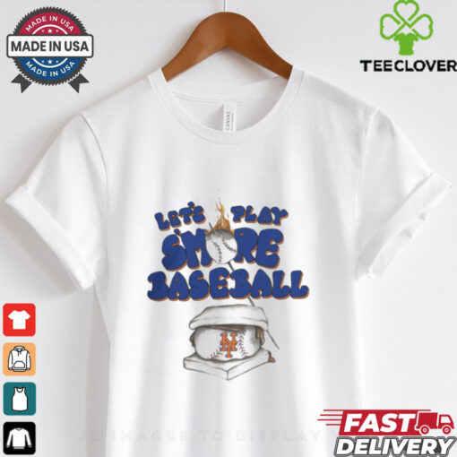 Tiny Turnip Baseball New York Mets Let’s Play S’Mores Shirt
