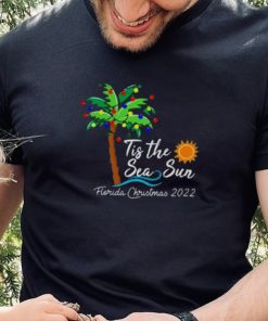 Tis The Sea Sun Glorida Christmas 2022 Shirt