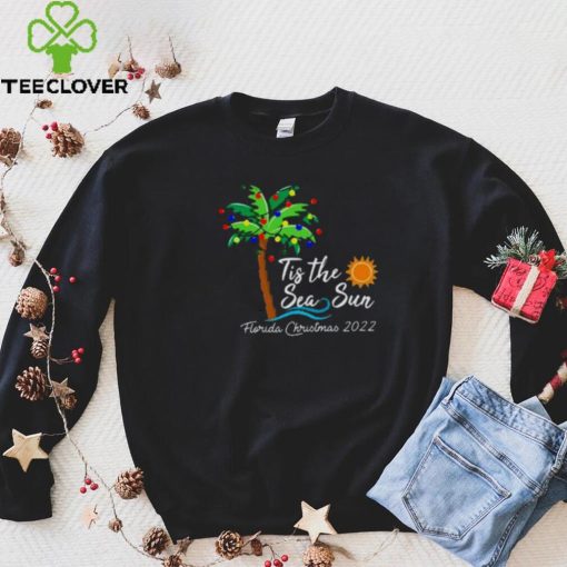 Tis The Sea Sun Glorida Christmas 2022 Shirt