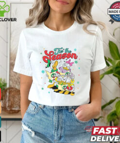 Tis The Season Donald Daisy Duck Huey Dewey And Louie Sing Christmas Shirt