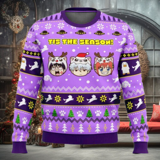 Tis The Season Gintama Ugly Christmas Sweater