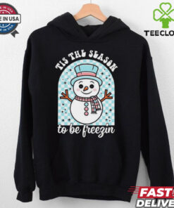 Tis The Season To Be Freezin Christmas 2024 Shirt