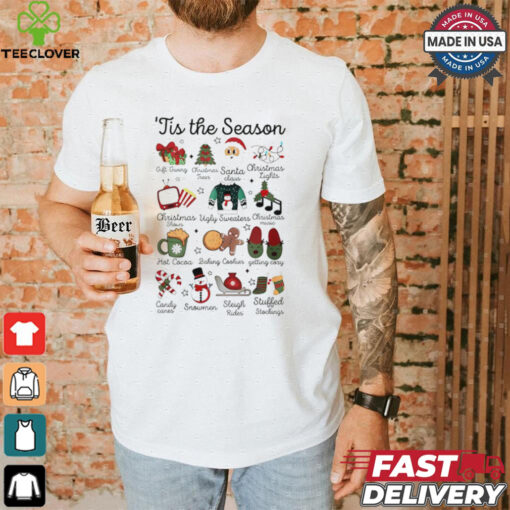 Tis The Season Winter Cozy Santa sweatshirt
