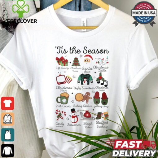 Tis The Season Winter Cozy Santa sweatshirt