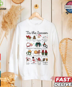 Tis The Season Winter Cozy Santa sweatshirt