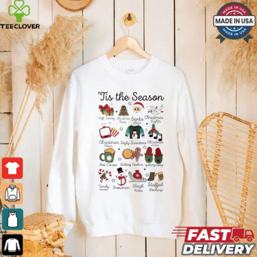 Tis The Season Winter Cozy Santa sweatshirt