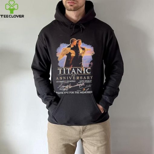 Titanic 25th Anniversary Thank You For The Memories T Shirt