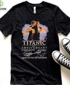 Titanic 25th Anniversary Thank You For The Memories T Shirt