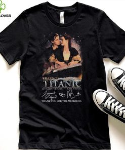 Titanic Leonardo DicaPrio And Kate Winslet Thank You For The Memories 1997 – 2022 T Shirt 1 Titanic Leonardo DicaPrio And Kate Winslet Thank You For The Memories 1997 – 2022 T Shirt
