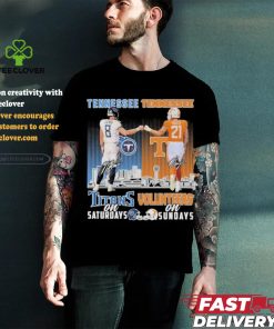 Titans Will Levis And Volunteers Navy Shuler On Saturdays And On Sundays Shirt