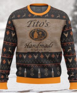 Tito s Vodka Ugly Xmas Wool Knitted Sweater