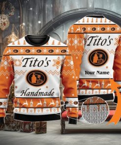 Tito’s Handmade Vodka Christmas Custom 3D Ugly Sweater