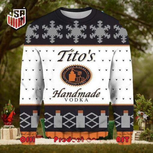 Tito’s Handmade Vodka Ugly Christmas Sweater
