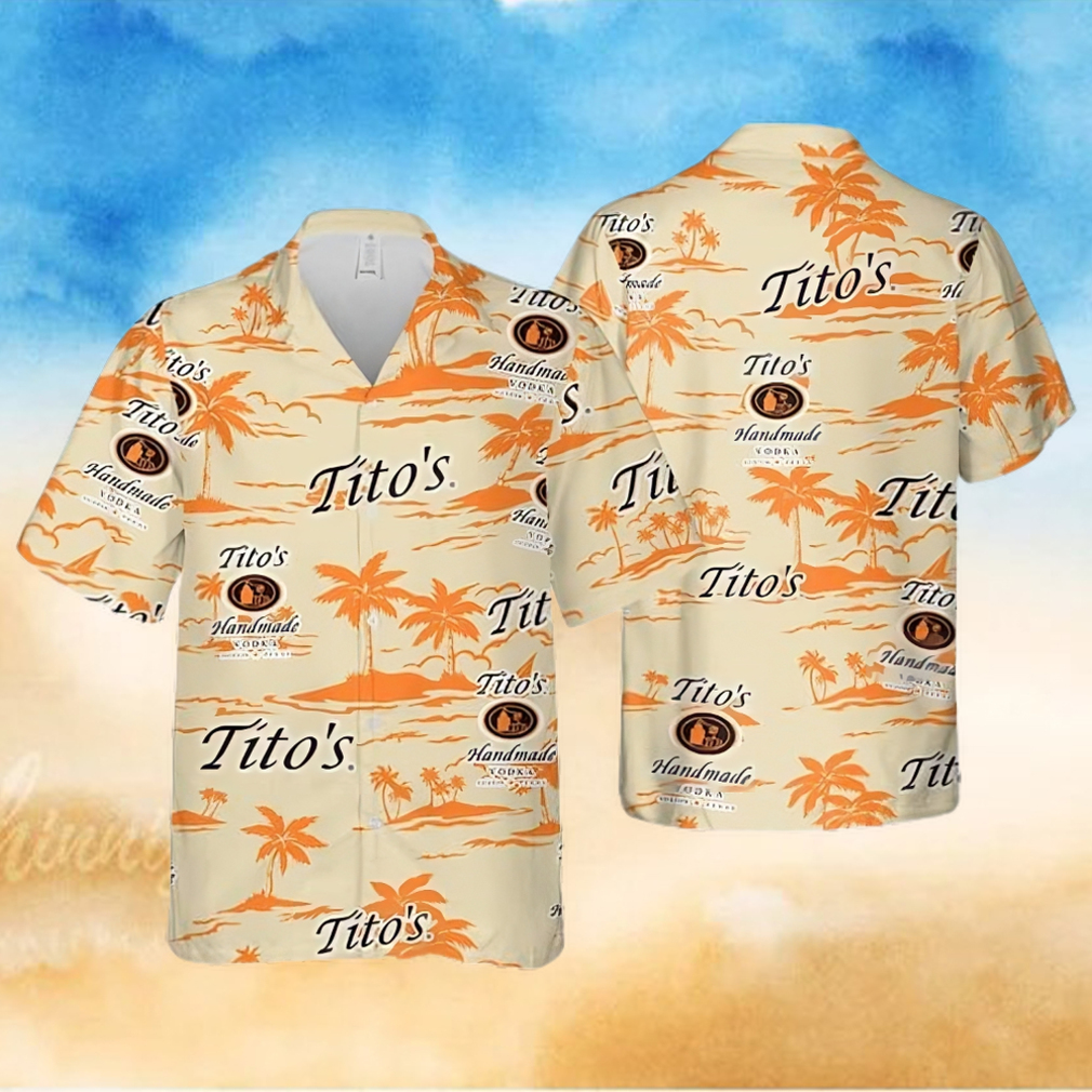 Tito’s Vodka Hawaiian Shirt Beach Gift For Friend