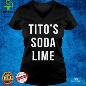 Titos soda lime shirt