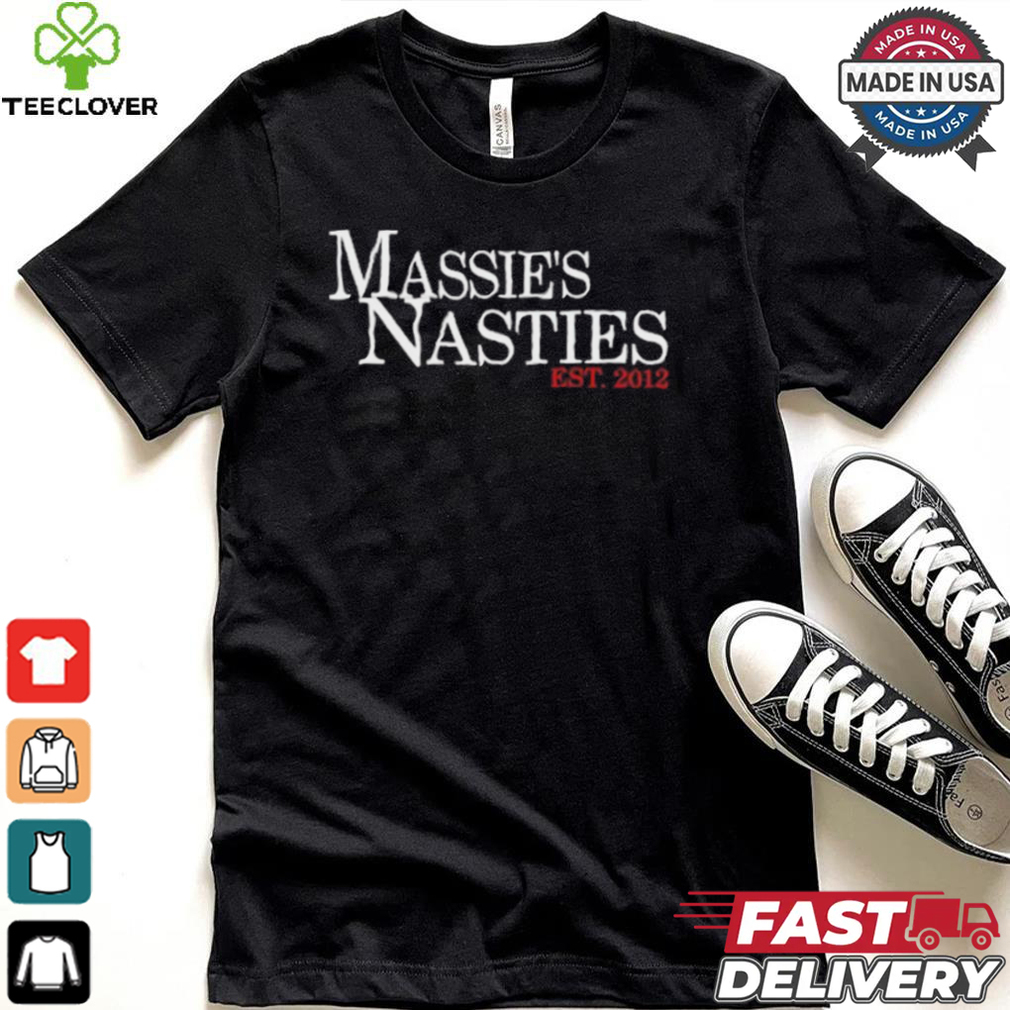 Tj Roberts Massie’s Nasties Est. 2012 t shirt Tj Roberts Massie’s Nasties Est. 2012 t shirt