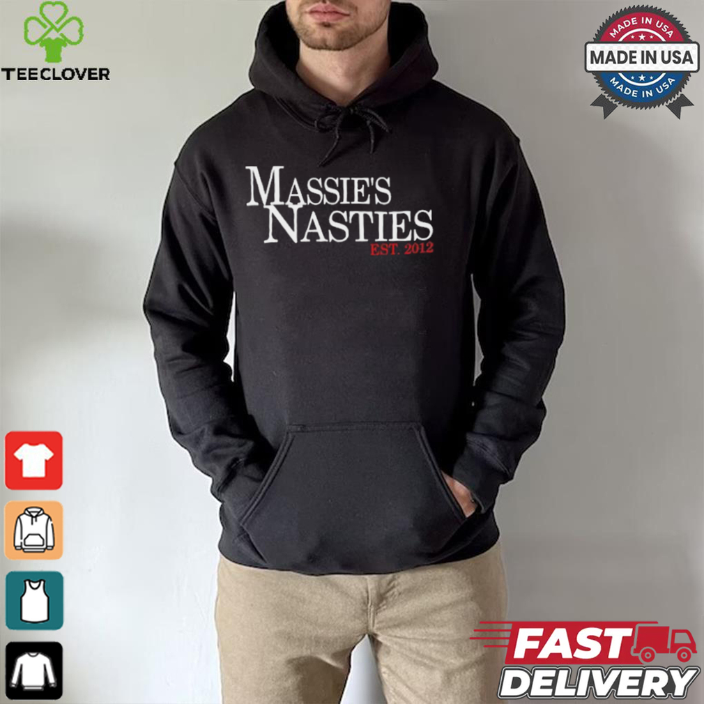 Tj Roberts Massie’s Nasties Est. 2012 t shirt Tj Roberts Massie’s Nasties Est. 2012 t shirt