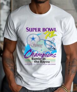 Dallas Cowboys Super Bowl Champions 1975 New Orleans Shirt