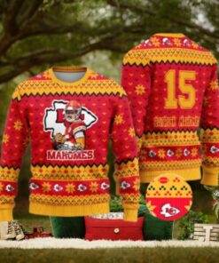 Patrick Mahomes 15 Ugly Christmas Sweater