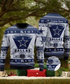 Dallas Cowboys Est 1960 Ugly Christmas Sweater 3D Printed Men And Women Holiday Gift