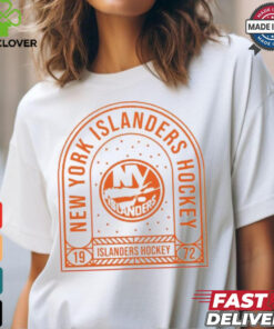 New York Islanders Uphill Stained Glass T Shirt