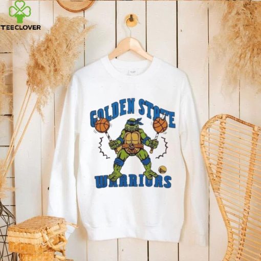 Tmnt Leonardo x Golden State Warriors Mascot Shirt