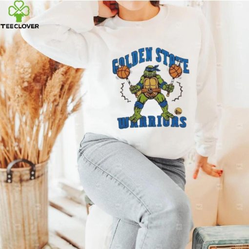 Tmnt Leonardo x Golden State Warriors Mascot Shirt