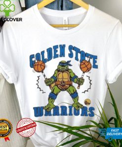 Tmnt Leonardo x Golden State Warriors Mascot Shirt