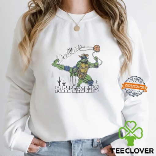 Tmnt leonardo x Dallas mavericks T Shirt