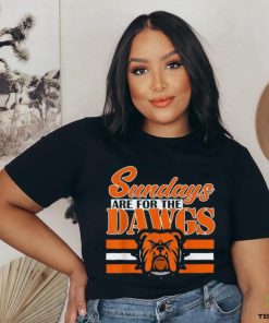 Sundays Are For The Dawgs Cleveland Ohio Gift Dawg Shirt