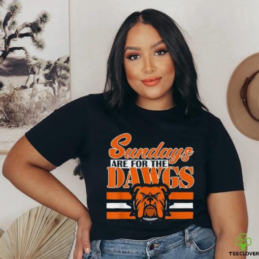 Sundays Are For The Dawgs Cleveland Ohio Gift Dawg Shirt