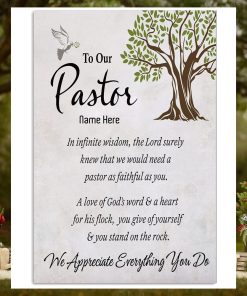 To Our Pastor Vertical Poster