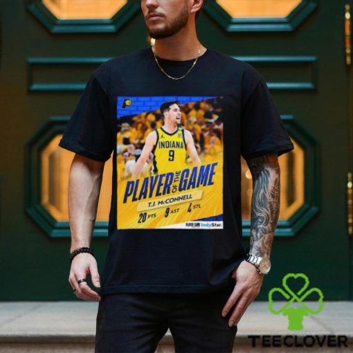 To TJ McConnel From Indiana Pacers Has Been The Playoff Career Highs In Points And Assists In Tonight Series Clinching Win Classic T Shirt