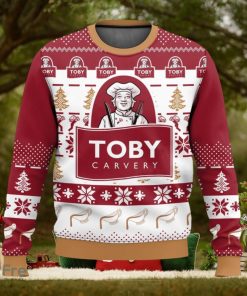 Toby Carvery Christmas Gift Ugly Sweater 3D All Over printed
