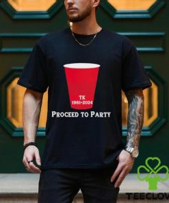 Toby Keith 1961 2024 Proceed To Party T Shirt