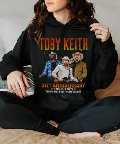 Toby Keith 30th Anniversary 1993 – 2023 Thank You For The Memories T Shirt 2 Toby Keith 30th Anniversary 1993 – 2023 Thank You For The Memories T Shirt