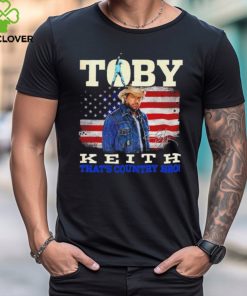 Toby Keith That's Country Bro American Flag Signature Shirts