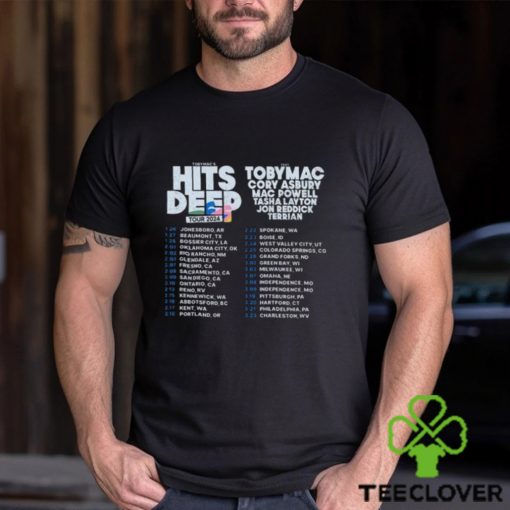 TobyMac Hits Deep Tour 2024 Shirt, TobyMac Fan Shirt, Rapper TobyMac 2024 Concert Shirt