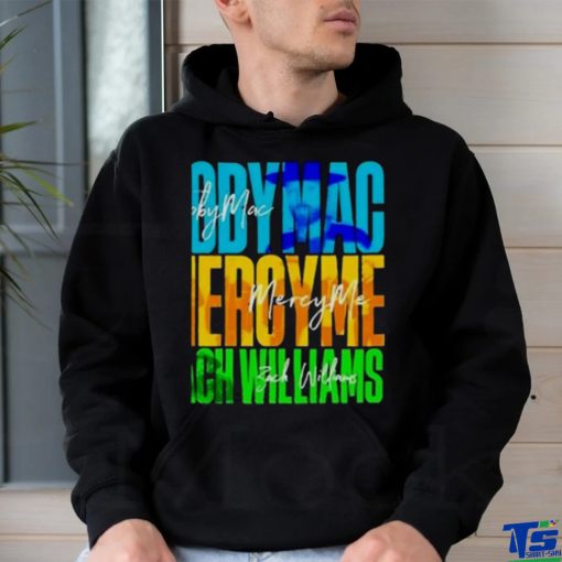 TobyMac MercyMe and Zach Williams 2023 Tour Shirt