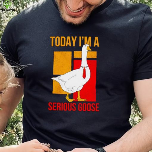 Today I’m a serious Goose hoodie, sweater, longsleeve, shirt v-neck, t-shirt