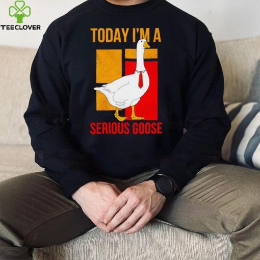 Today I’m a serious Goose hoodie, sweater, longsleeve, shirt v-neck, t-shirt