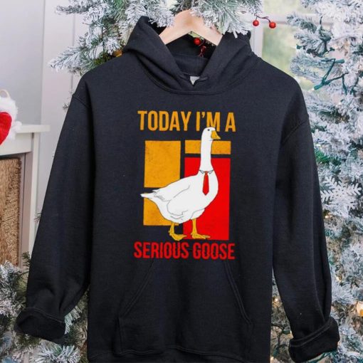 Today I’m a serious Goose hoodie, sweater, longsleeve, shirt v-neck, t-shirt