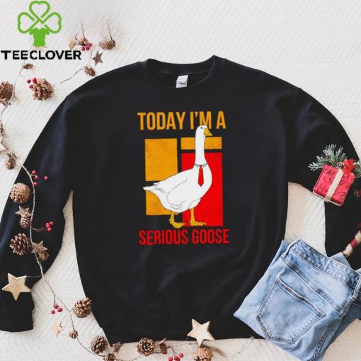 Today I’m a serious Goose hoodie, sweater, longsleeve, shirt v-neck, t-shirt