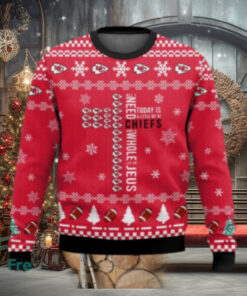 Today is A Little Bit Of Chiefs Ugly Christmas Sweater